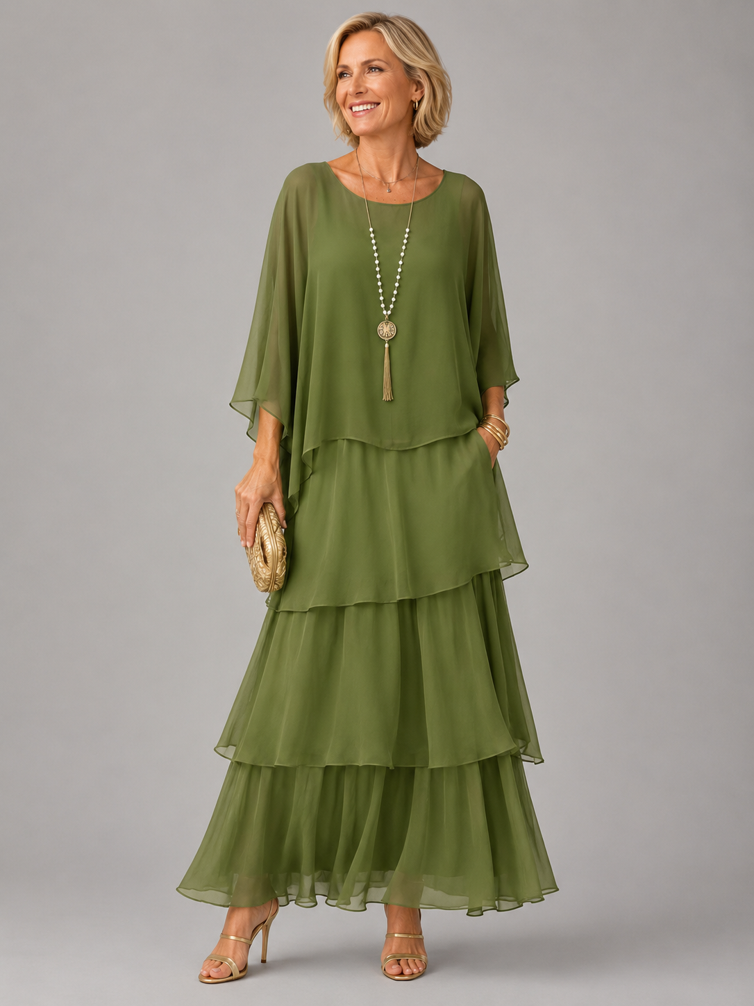 MARA | Elegant Flowing Maxi Dress
