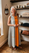 EVE | COLORBLOCK MIDI DRESS