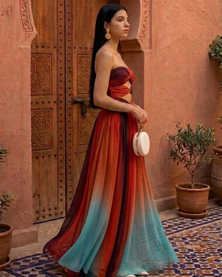 Felia Cutout Maxi Dress