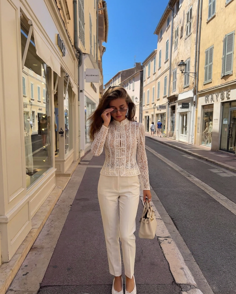 Fiorella Lace Blouse