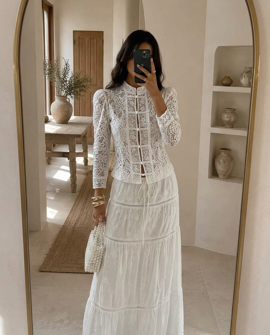 Fiorella Lace Blouse