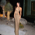 Sahara Embellished Cutout Maxi