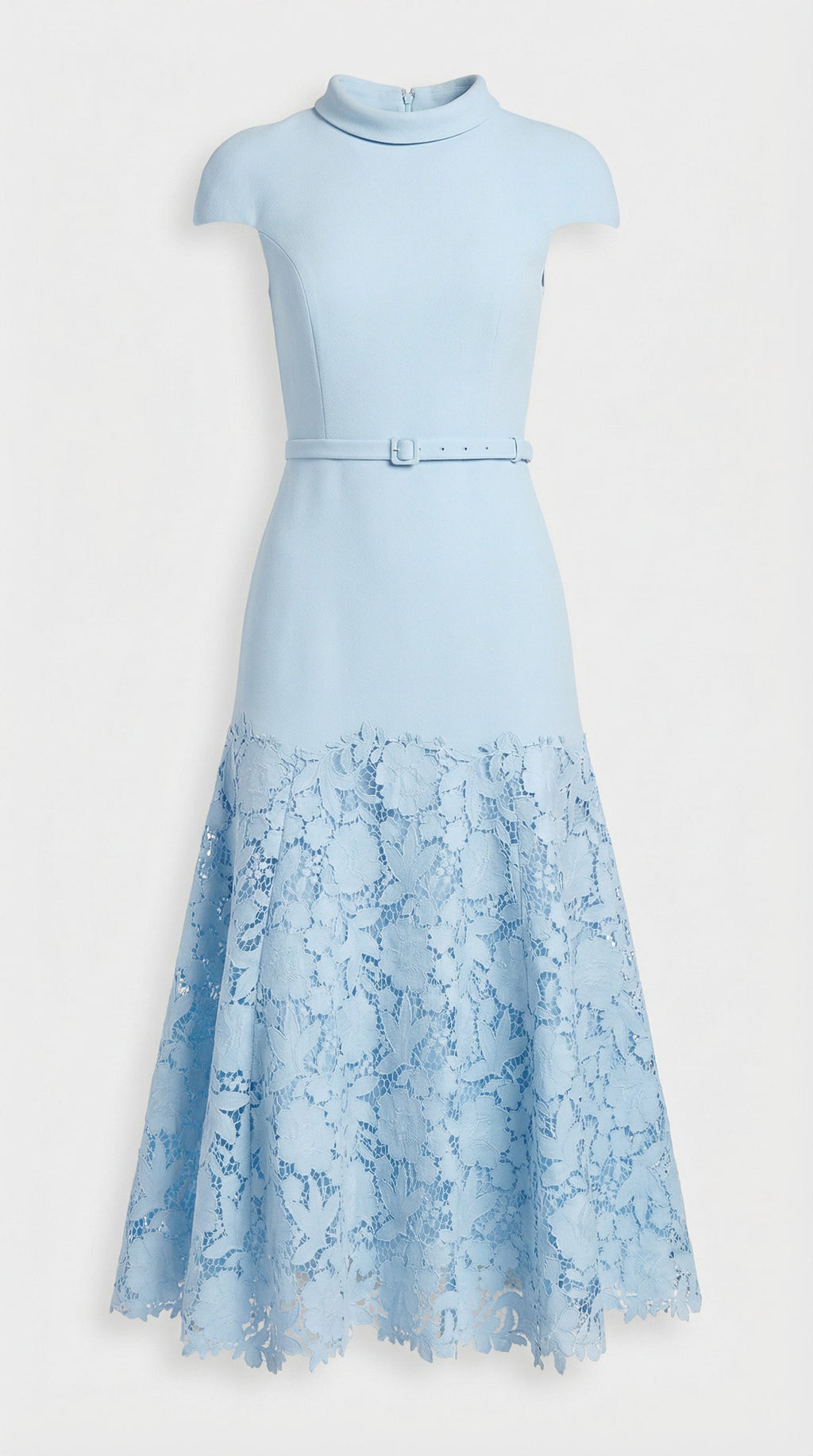 Vesna Parisian Blue Lace Midi