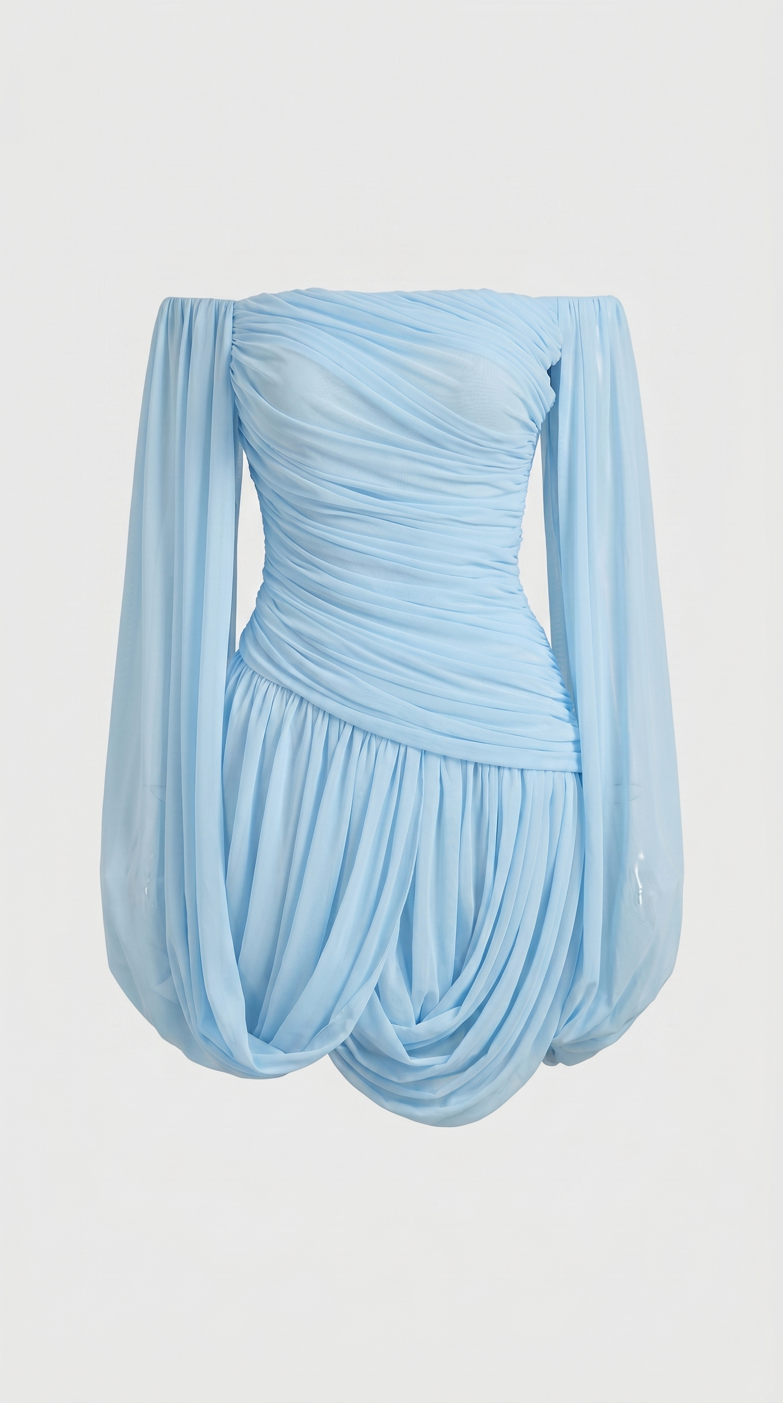 Lana Draped Cape Mini Dress