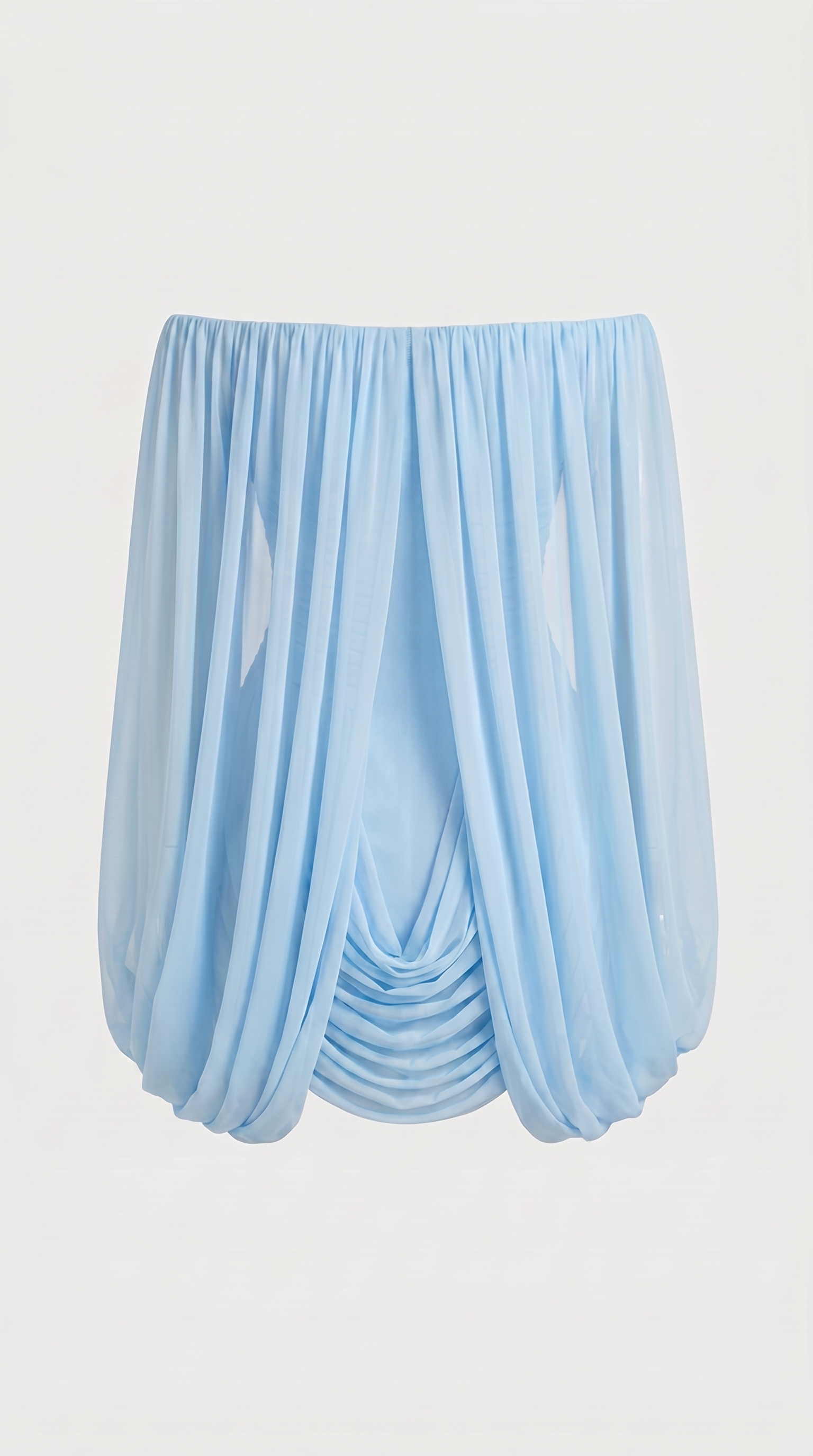 Lana Draped Cape Mini Dress