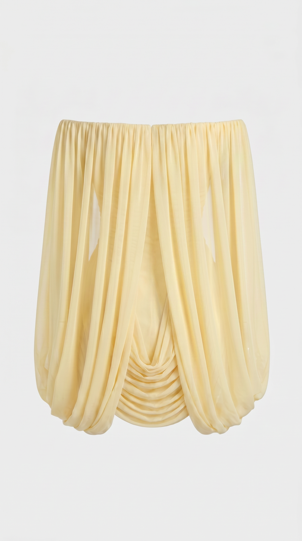 Lana Draped Cape Mini Dress