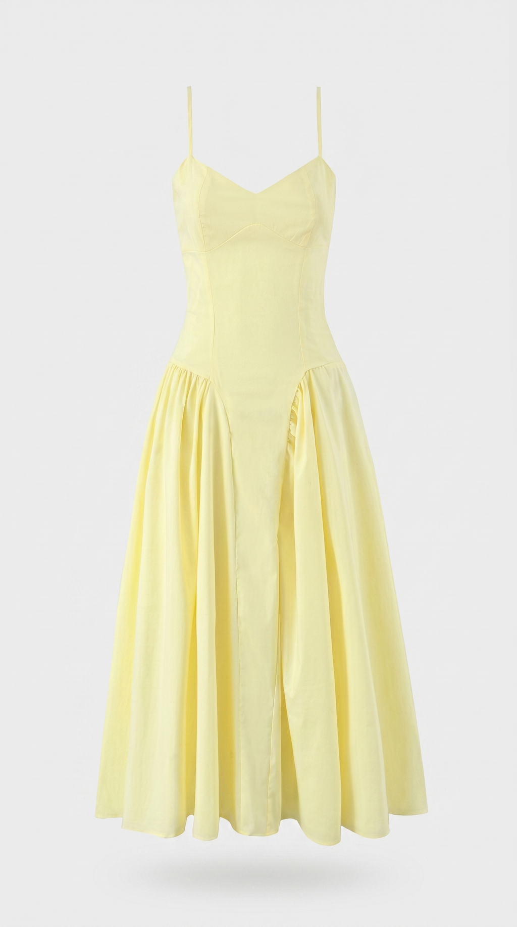 Ilona Bodice Pleated Midi Dress