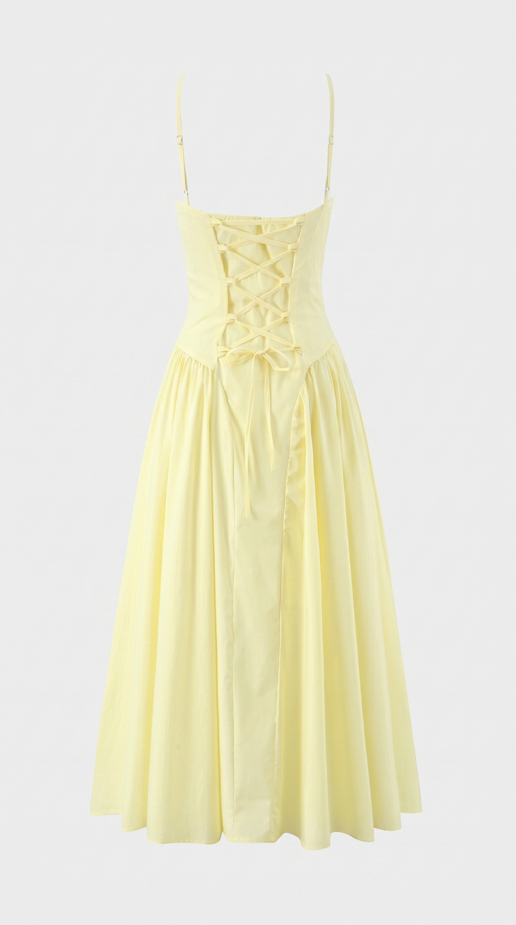 Ilona Bodice Pleated Midi Dress