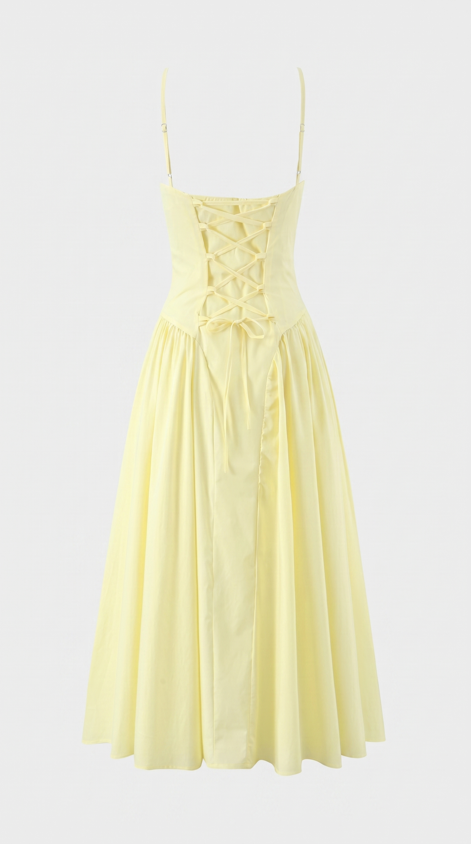 Ilona Bodice Pleated Midi Dress