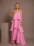 Rosemary Tiered Flounce Maxi Dress