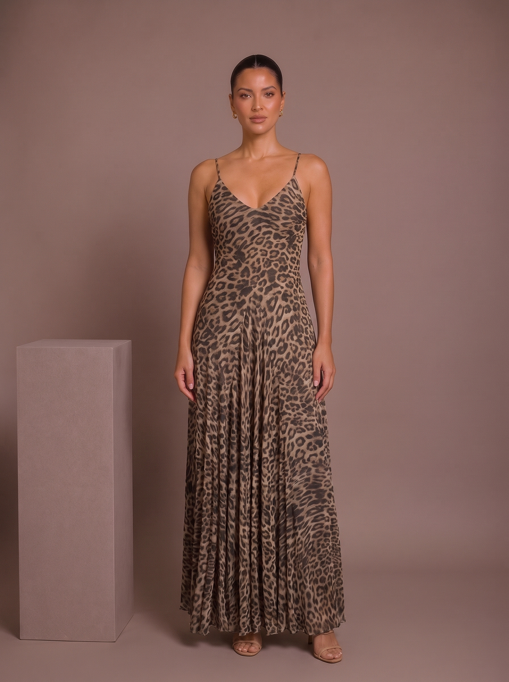 Layla Leopard Maxi