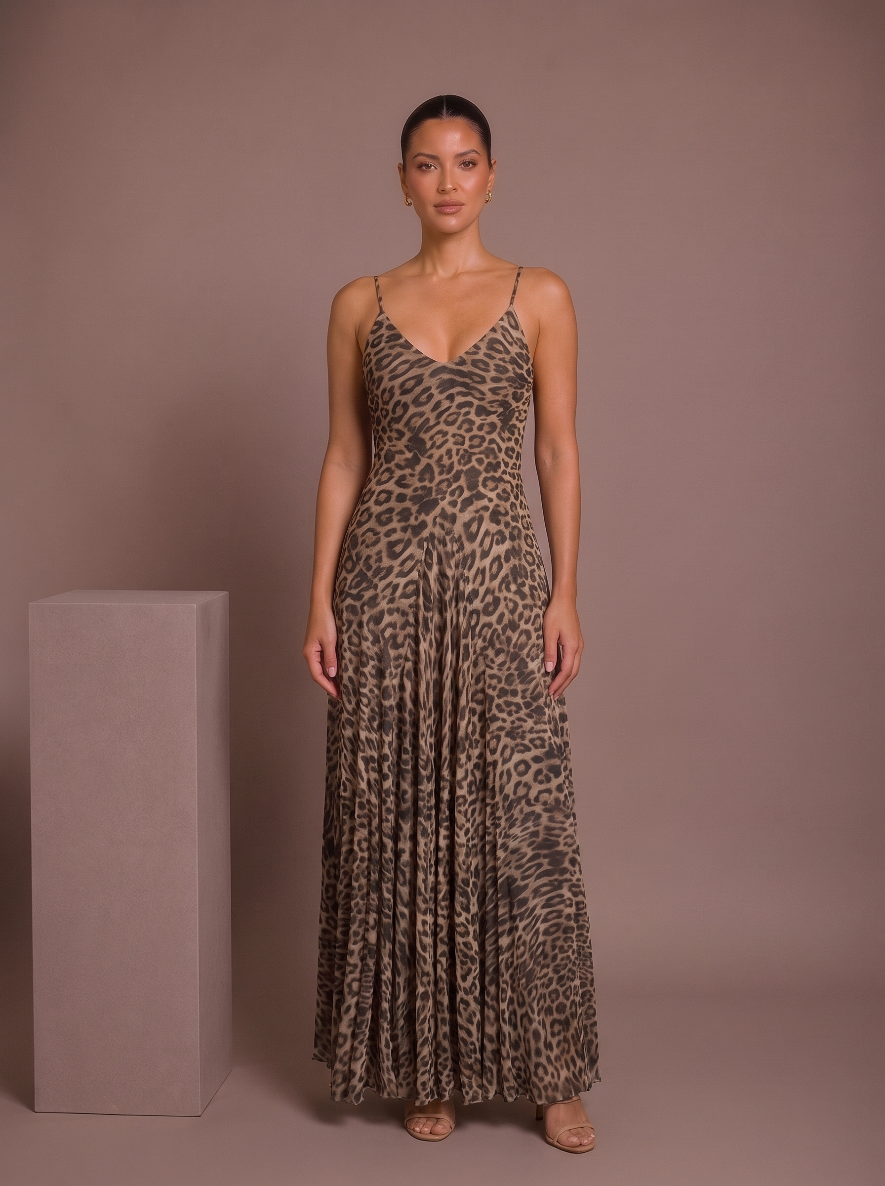 Layla Leopard Maxi