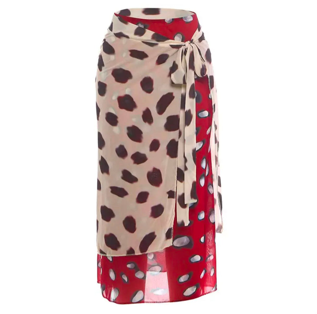 Lucia Polka Sarong Skirt