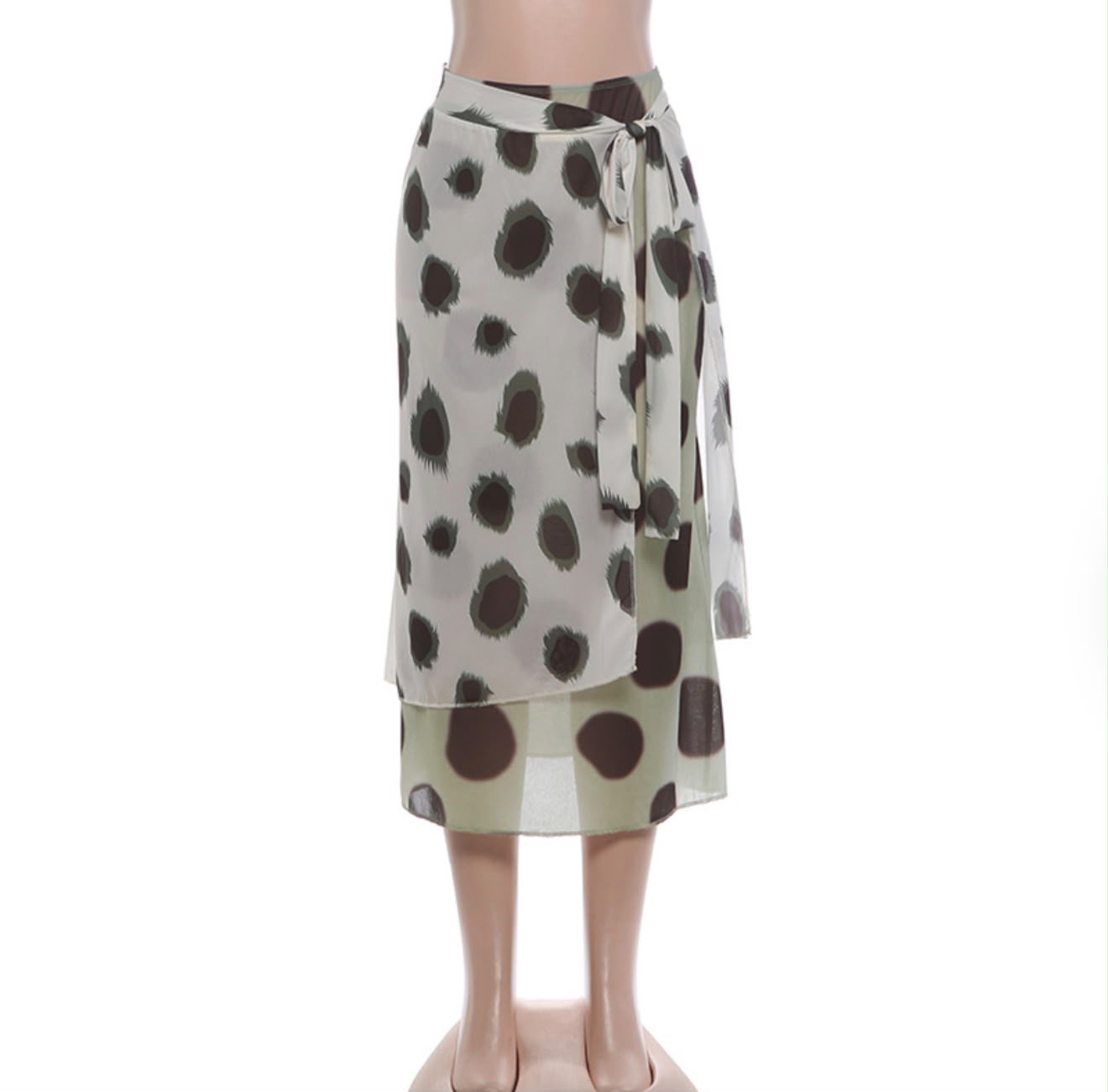Lucia Polka Sarong Skirt