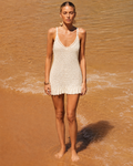 Mara Crochet Beach Dress