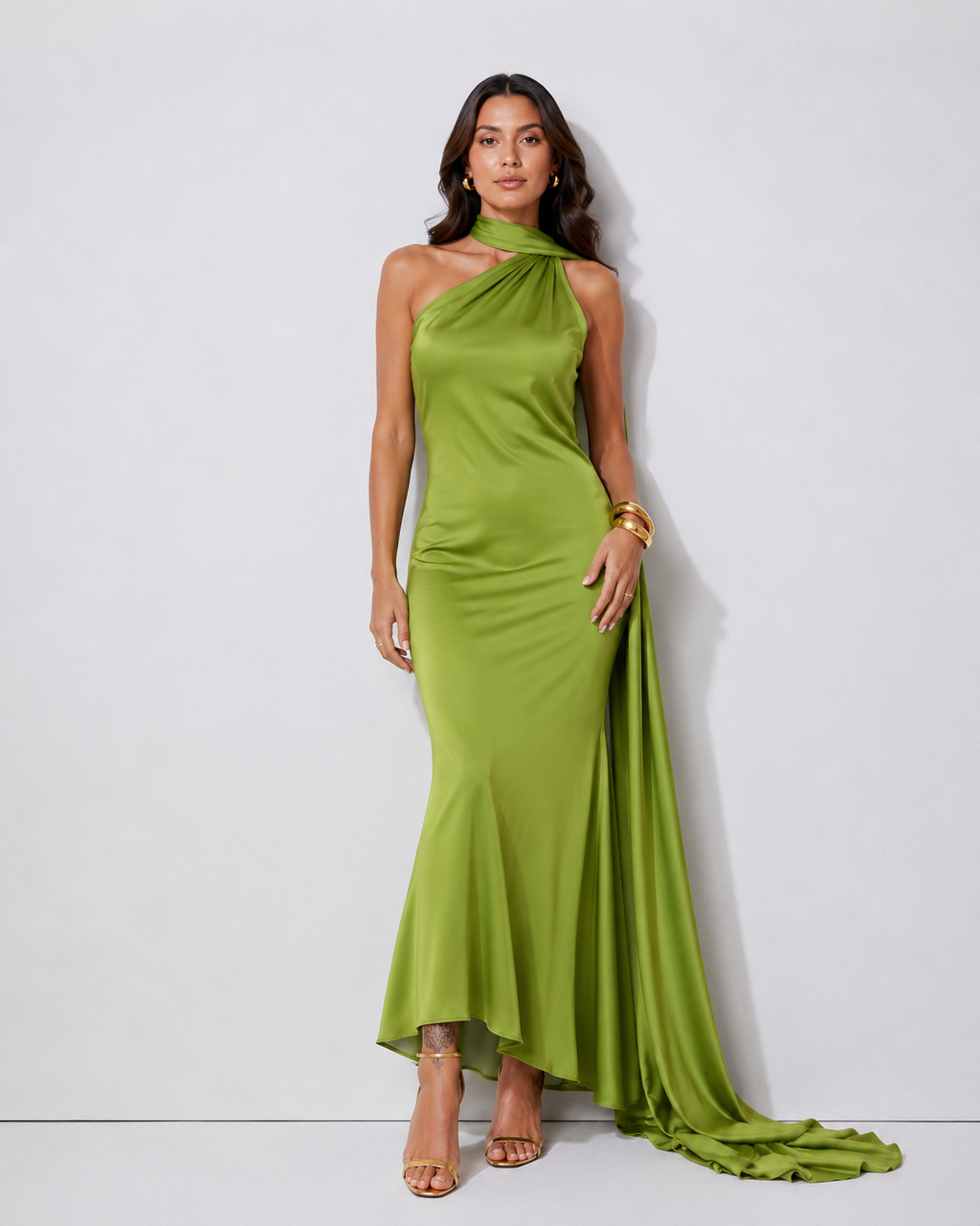 Marella One-Shoulder Maxi