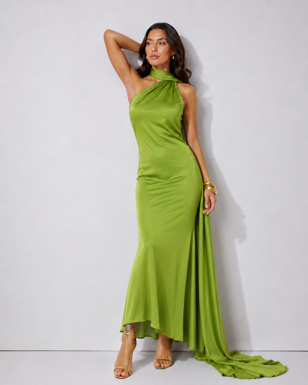 Marella One-Shoulder Maxi