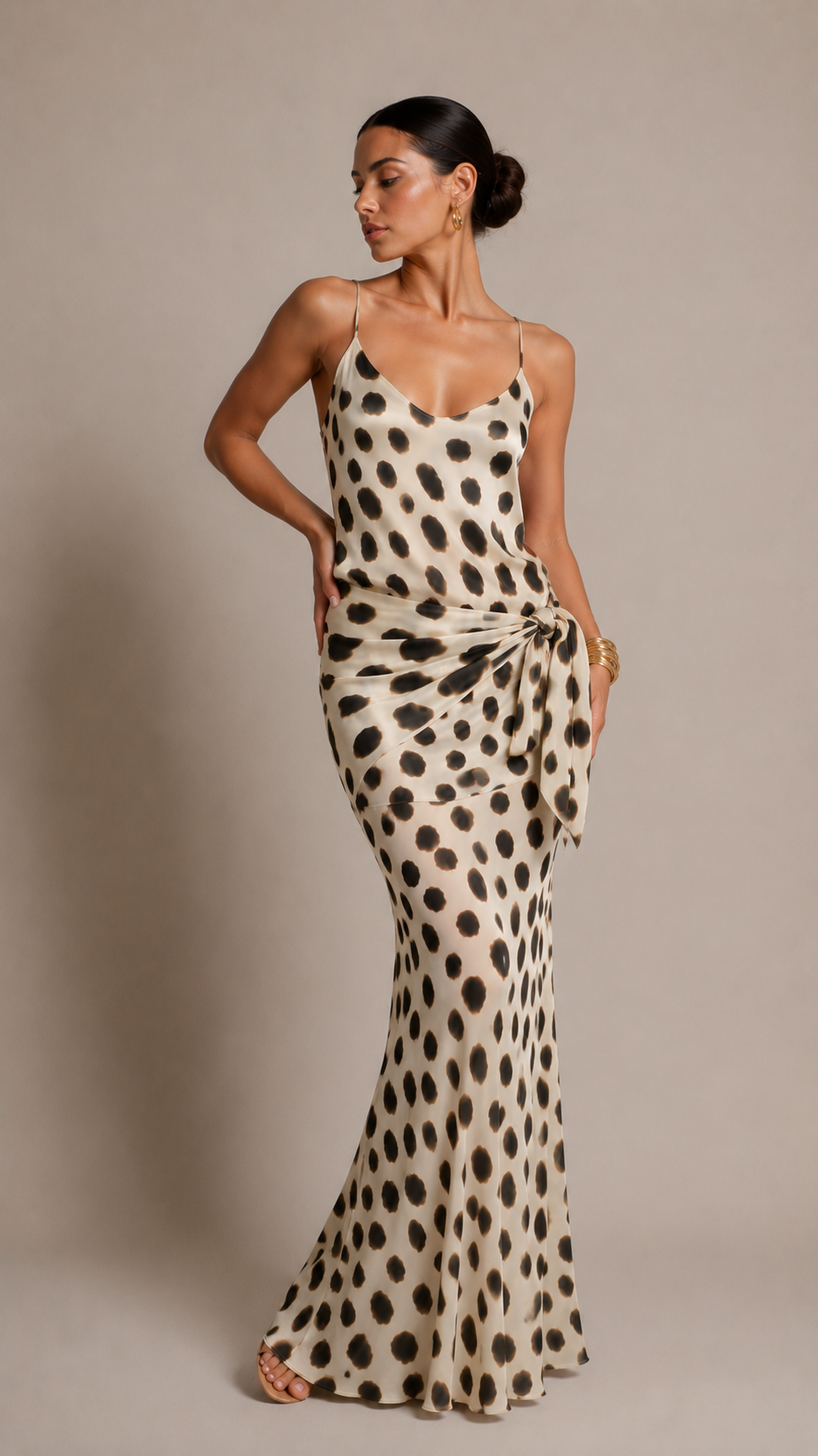 Nala Spot Knot Maxi