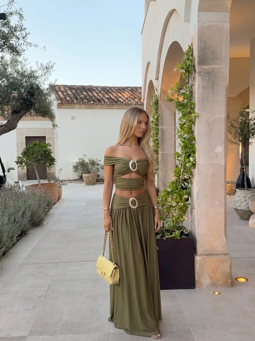 Olive Two Piece Set