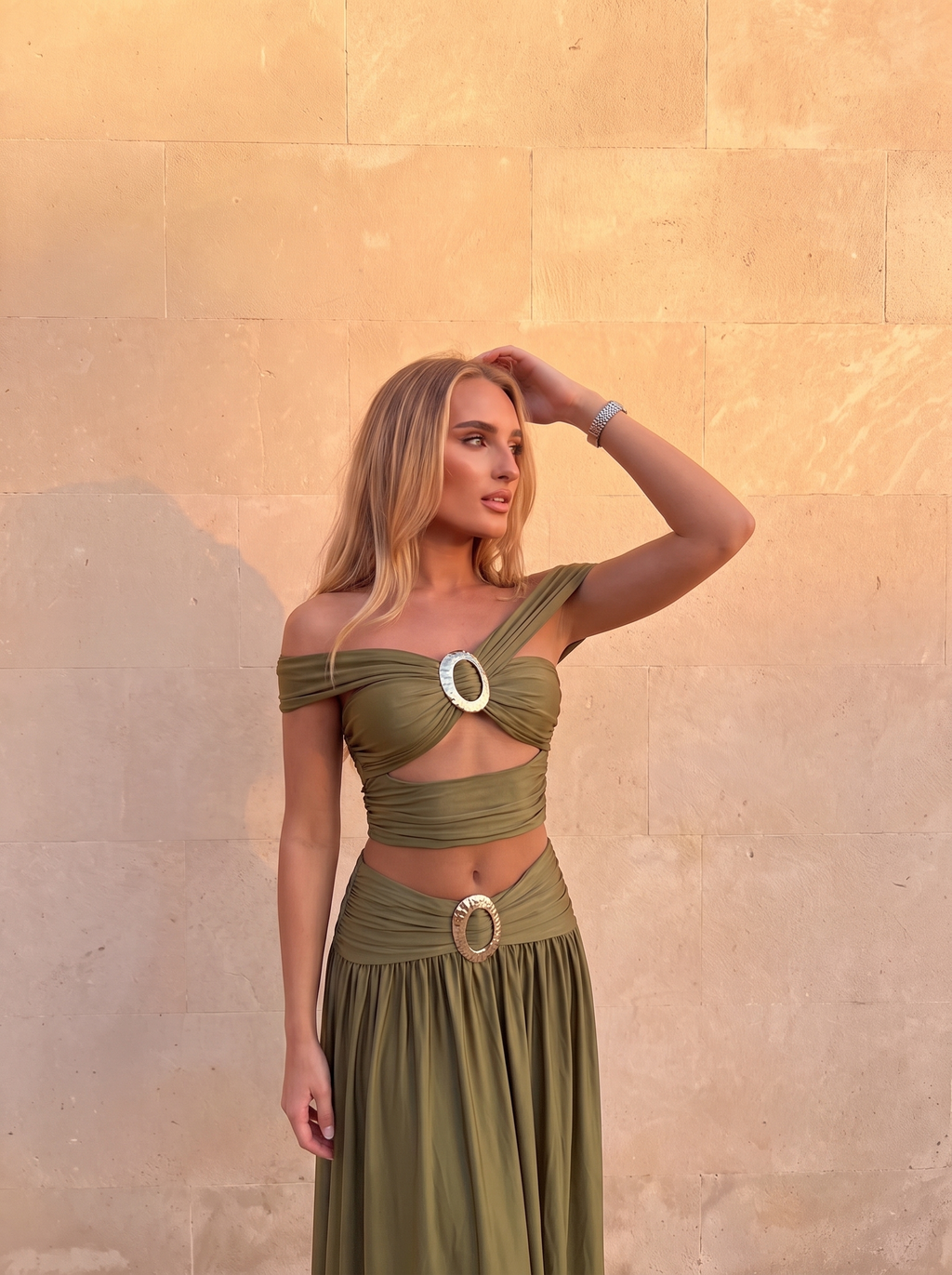 Olive Two Piece Set
