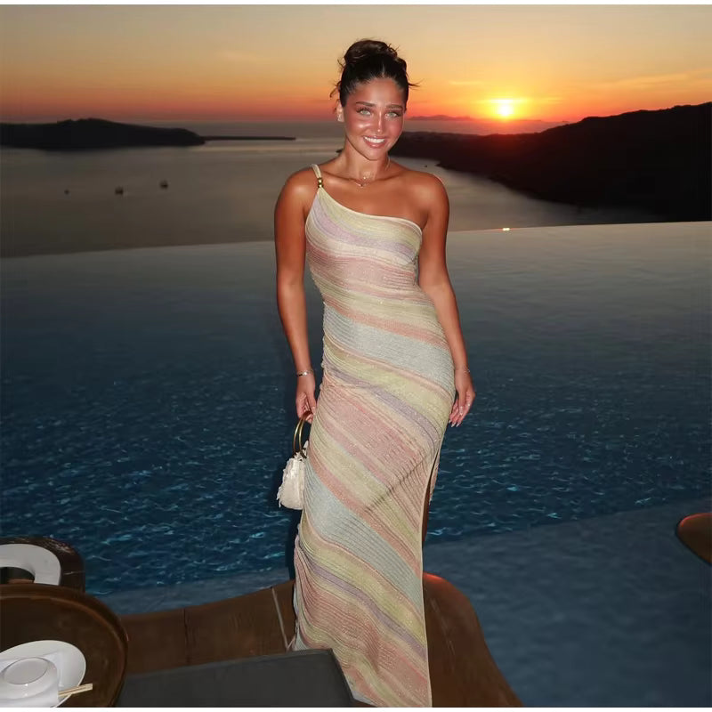 Aurora Stripe Maxi