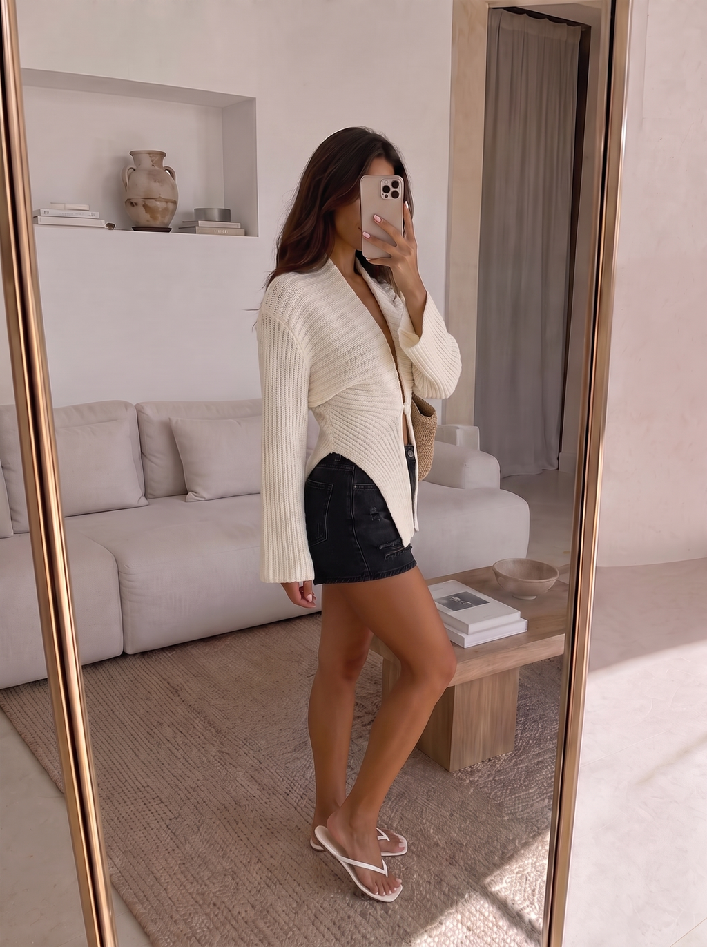 Romina Ribbed Cardigan