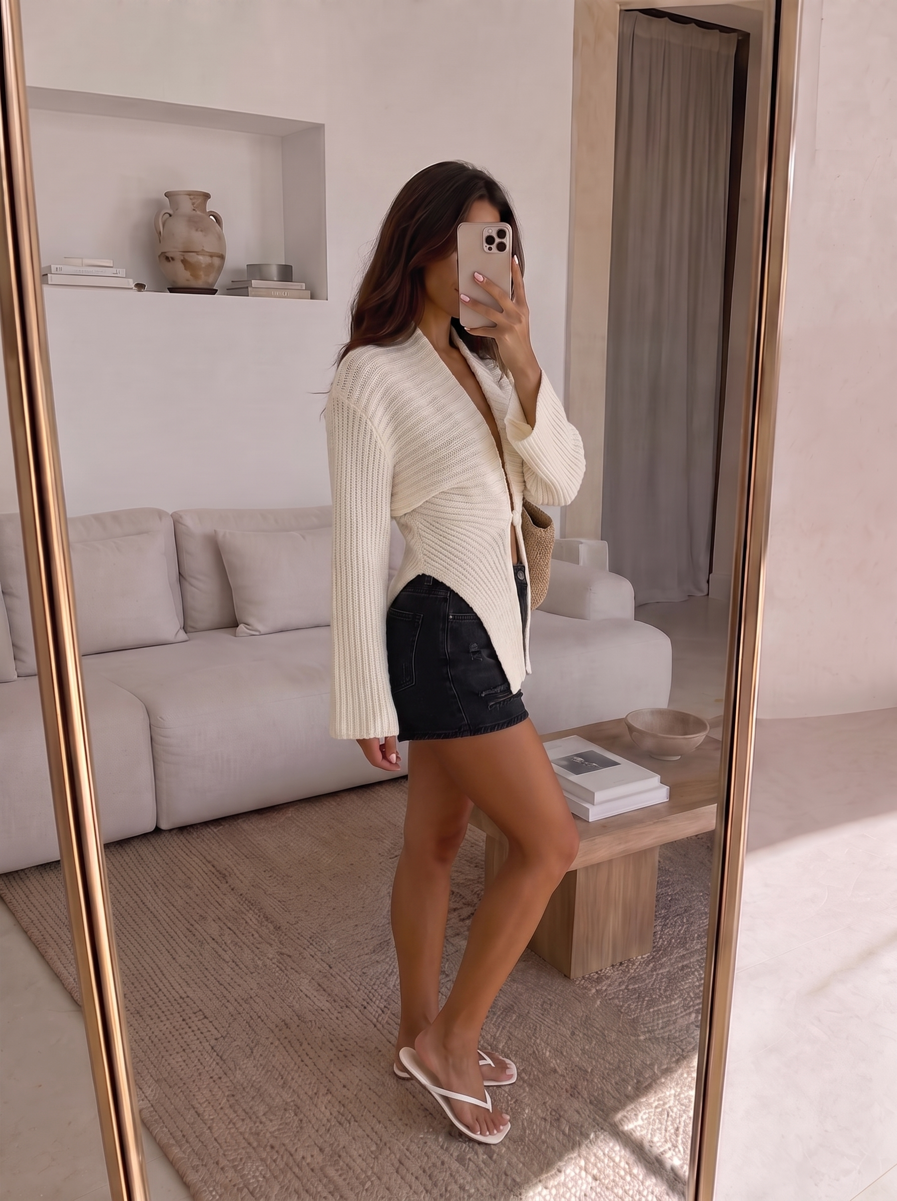 Romina Ribbed Cardigan