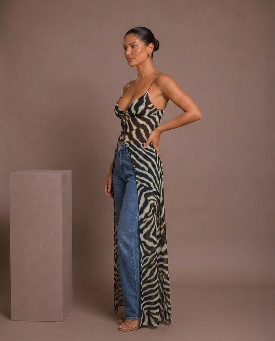 Serengeti Maxi Cami Top
