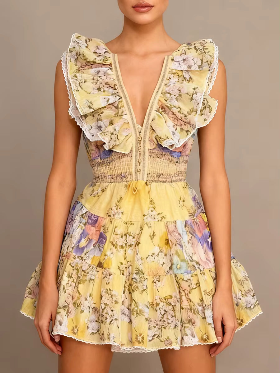 Mimosa Ruffle Mini