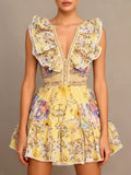 Mimosa Ruffle Mini