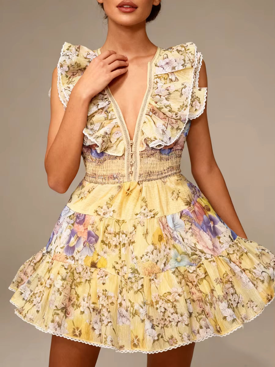 Mimosa Ruffle Mini
